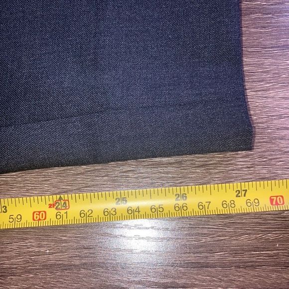 Mens Brooks Brothers Regent Fit Charcoal Reda Flexo Merino Wool Trousers 42x27 - Picture 9 of 13